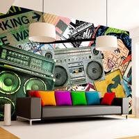 SELBSTKLEBENDE FOTOTAPETE 196/140 cm - Multicolor, Kunststoff/Textil (196/1cm) - KUNSTLOFT