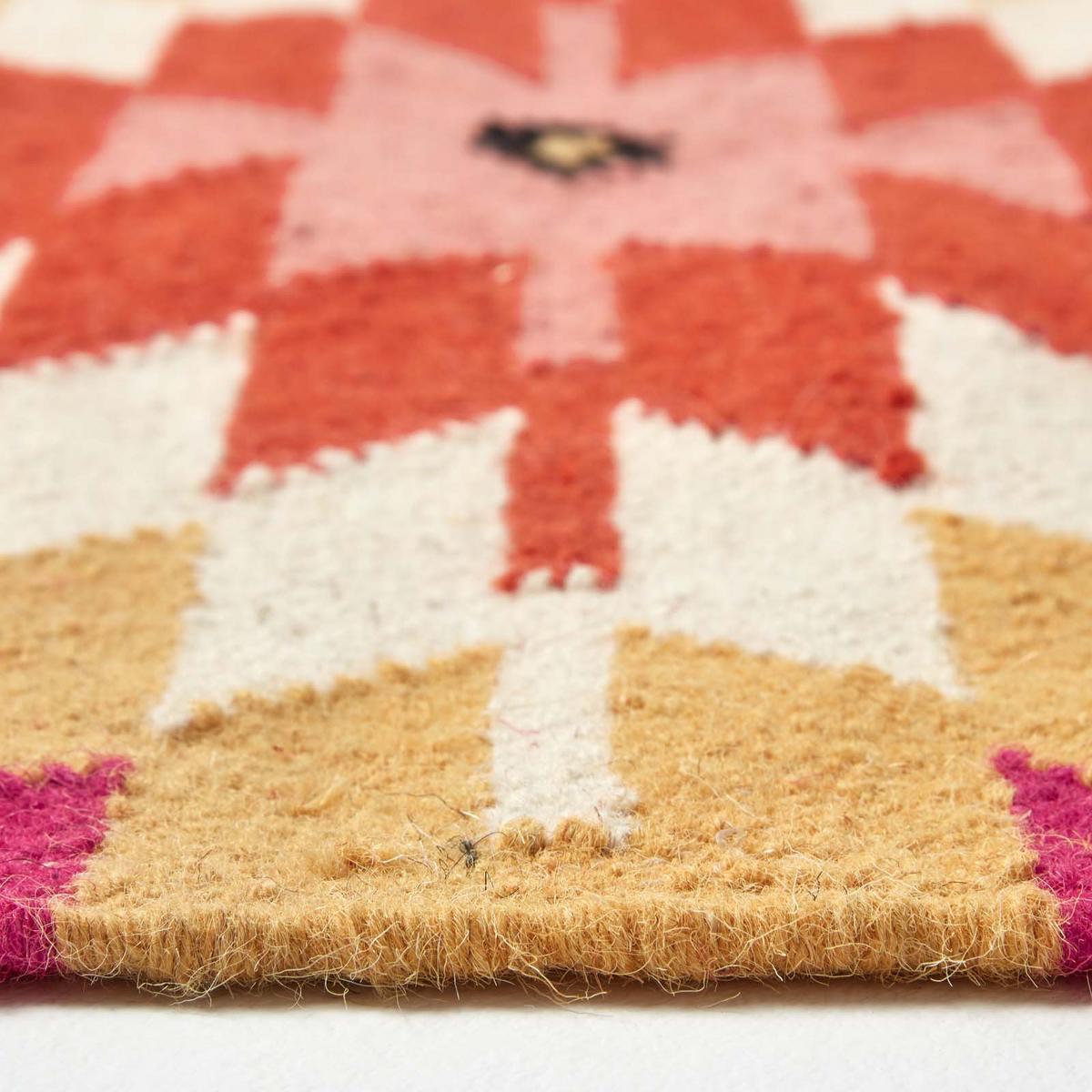 KELIM-TEPPICHLÄUFER Jakarta handgewebt 66/200 cm - Multicolor, Textil (66/200cm) - Homescapes