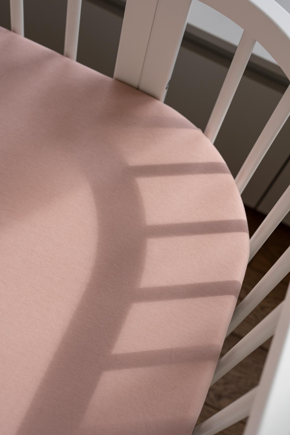 BABY Spannbettlaken 5in1 - Rosa, Textil (65/93cm) - waldin