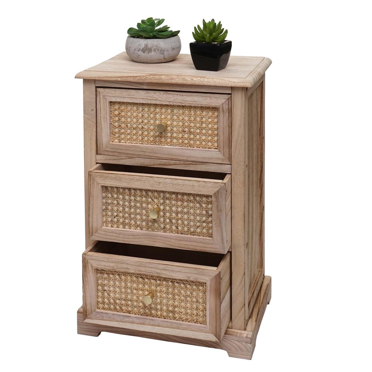 KOMMODE Braun - Braun, Holz (40/63/28cm) - MCW