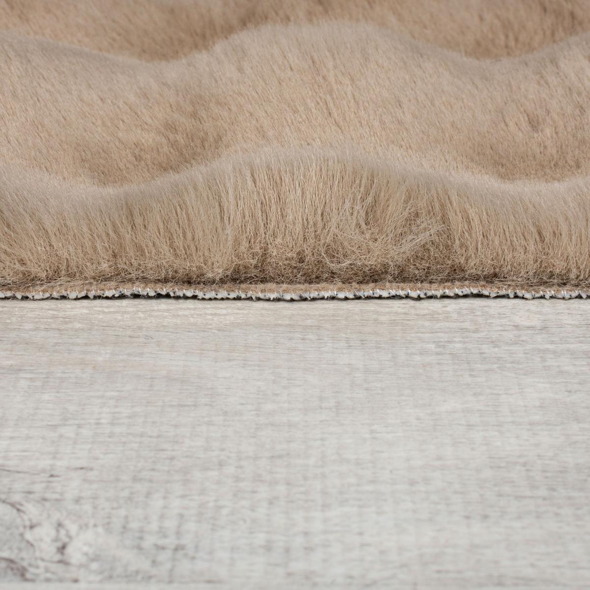 TEPPICH Waschbar LUNE, mit Struktur, Taupe, 180 x 290 cm - Braun, Textil (180/290cm) - KADIMA DESIGN