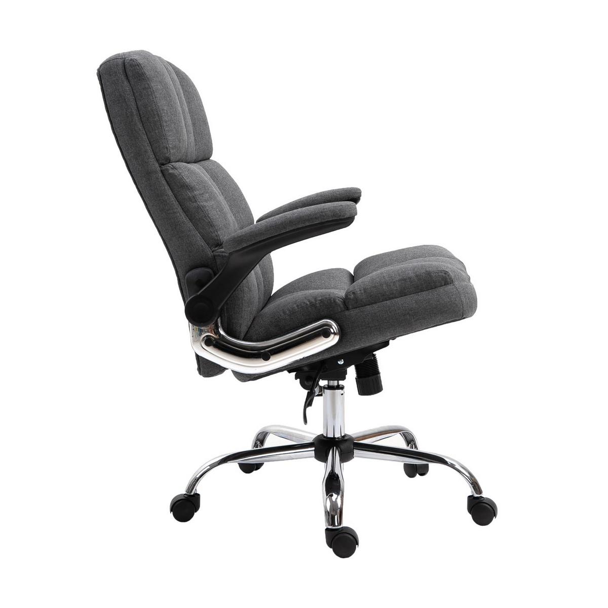 BÜROSTUHL Grau - Grau, Textil (73/120/72cm) - MCW