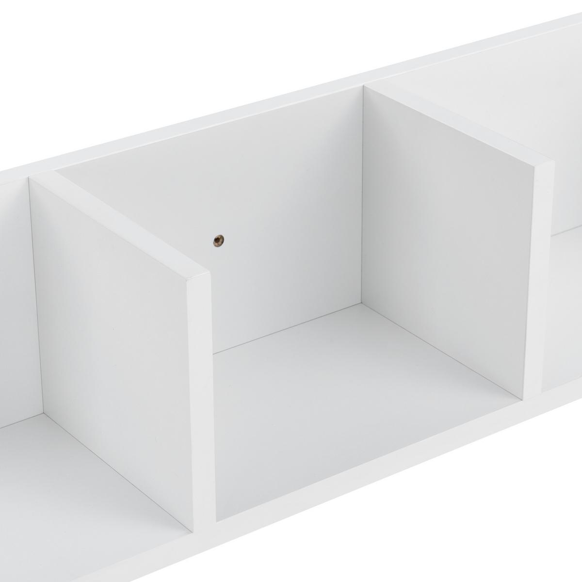 WANDREGAL Ekerö - Weiß, Holzwerkstoff (95/16.5/17cm) - [en.casa]