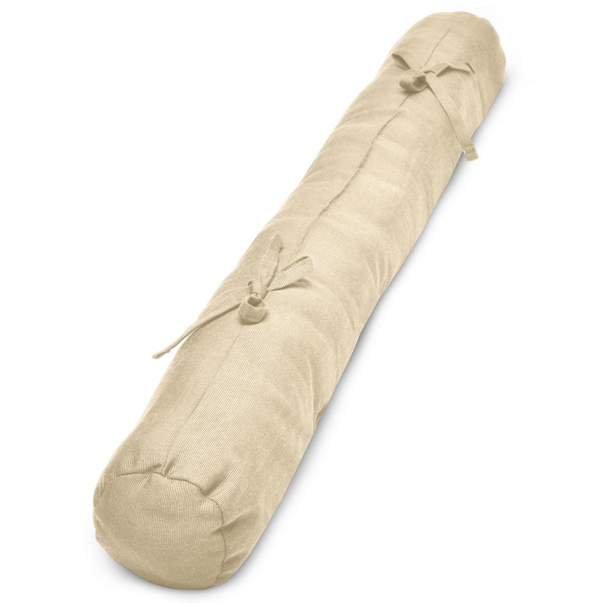 ZUGLUFTSTOPPER Viento 10x90cm Creme - Creme, Textil (10/90cm) - Beautissu 