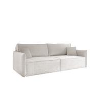SCHLAFSOFA Lagos - Creme, Holzwerkstoff/Textil (221/70/105cm) - Fun Möbel