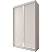 SCHWEBETÜRENSCHRANK Mario II 120/216/61 kaschmir mit Schubladen - Kaschmir, Holzwerkstoff (120/216/61cm) - Beautysofa