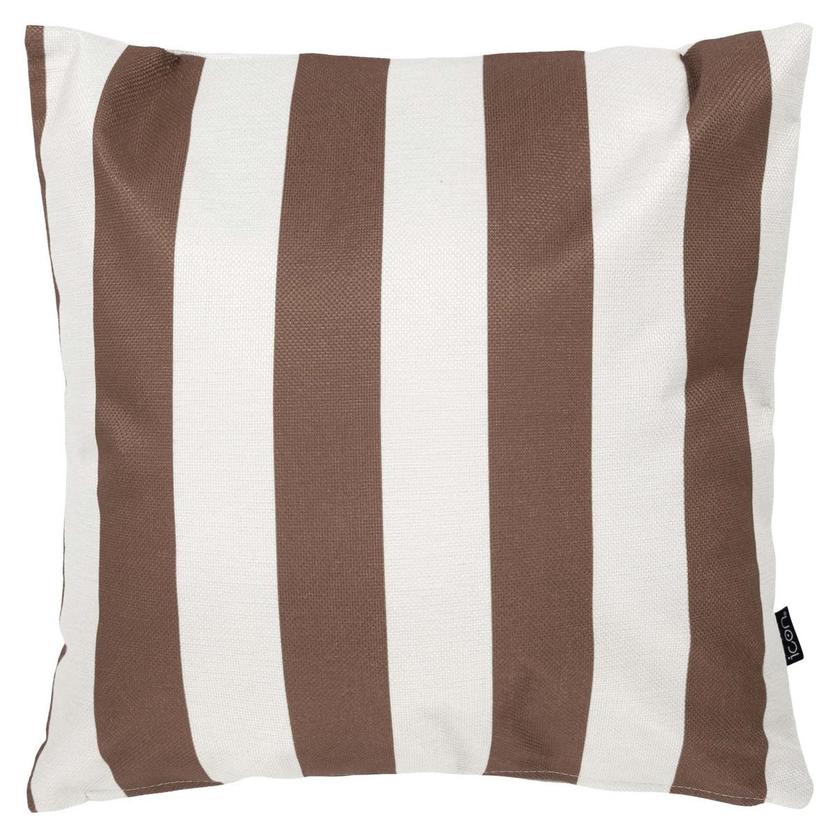 OUTDOORKISSEN 4er Set - Braun, Textil (43/43cm) - icon