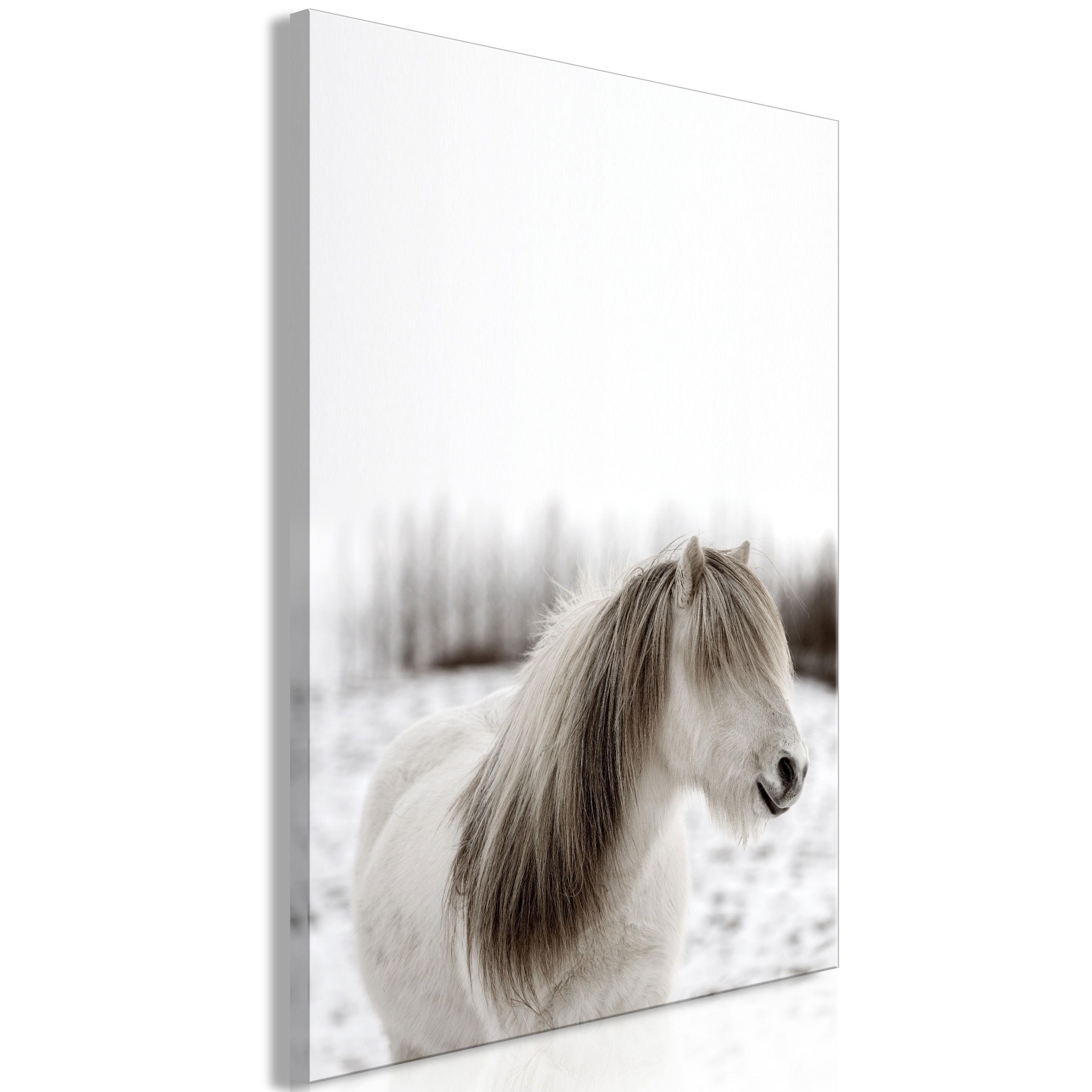 KUNSTDRUCK Grau 60/90 cm - Beige/Grau, Textil (60/90cm) - KUNSTLOFT