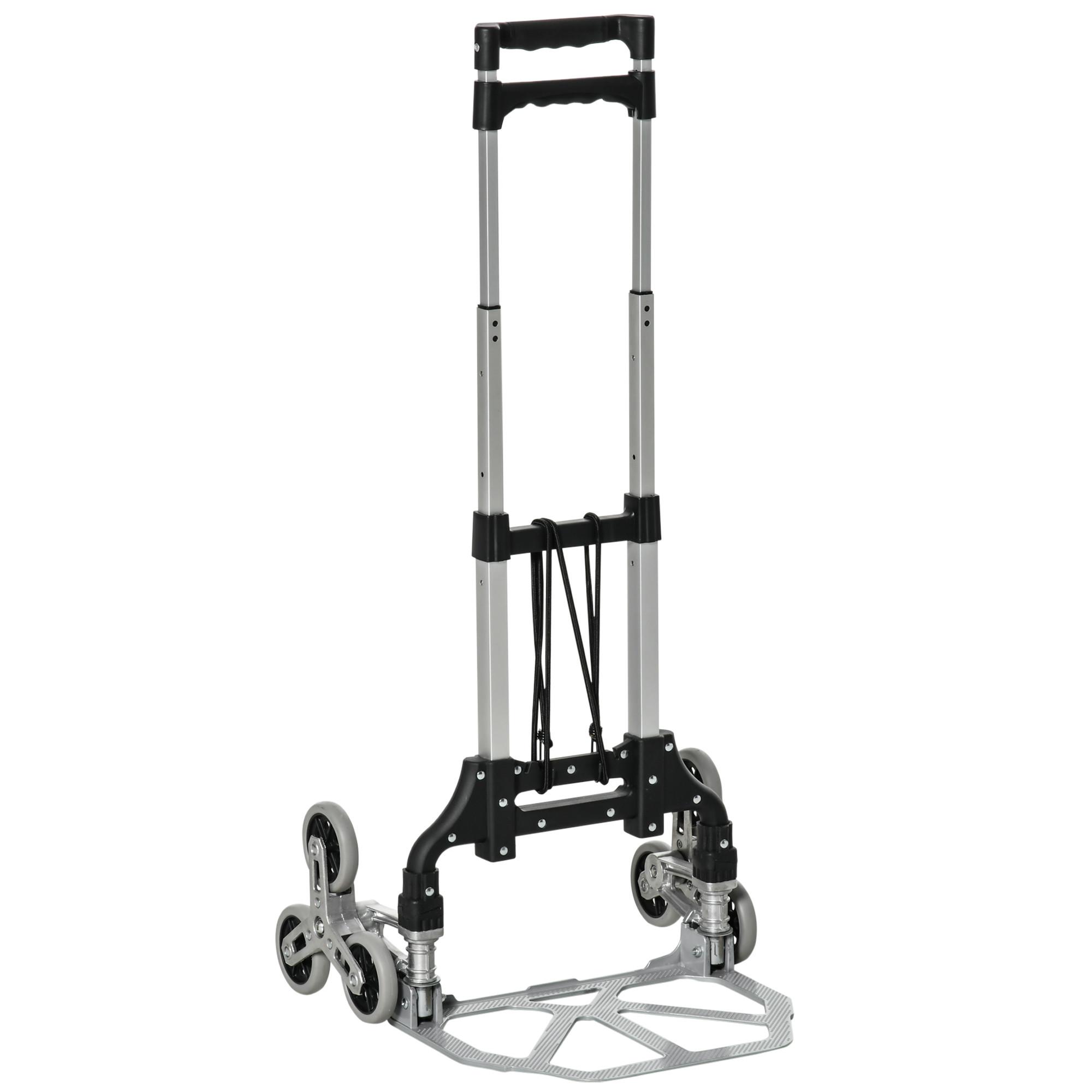 KLAPPBARER Treppensteiger, Silber - Multicolor, Metall (47/100/47cm) - DURHAND