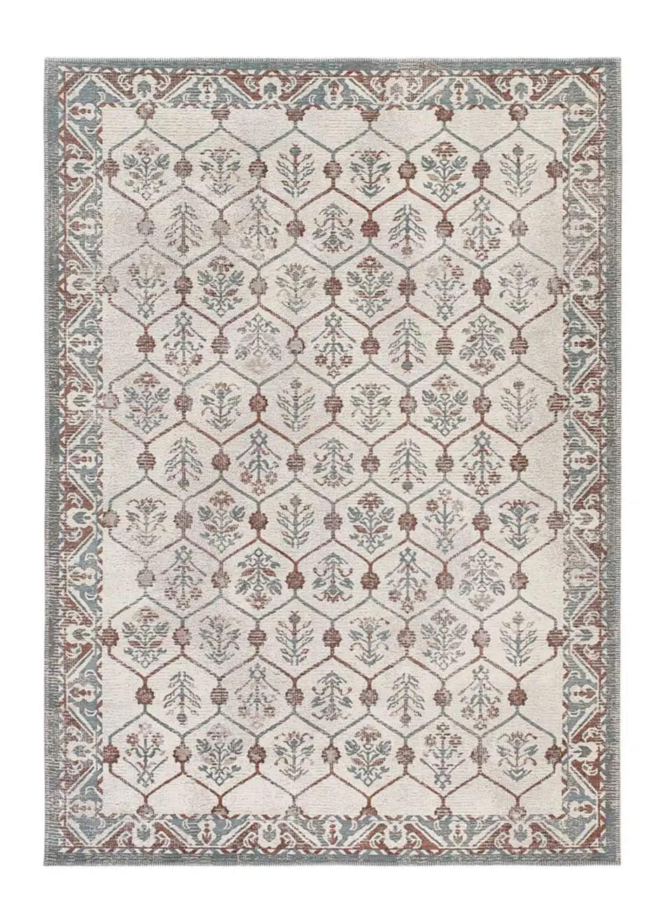 IN- & OUTDOOR-TEPPICH Blau / Kupfer Lua 80/150 cm - Blau/Kupferfarben, Textil (80/150cm) - Atticgo