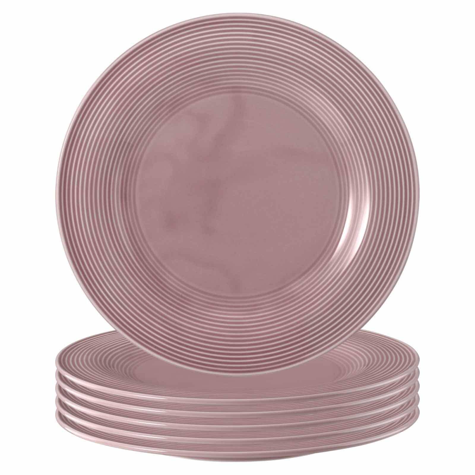 SPEISETELLER Beat Color Glaze Altrosa ø 27,7 cm 6er Set - Rosa, Keramik (27.7cm) - Seltmann Weiden