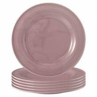 SPEISETELLER Beat Color Glaze Altrosa ø 27,7 cm 6er Set - Rosa, Keramik (27.7cm) - Seltmann Weiden