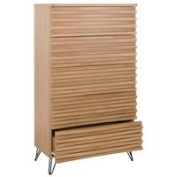KOMMODE Braun - Braun, Holzwerkstoff (80/145/44cm) - MCW