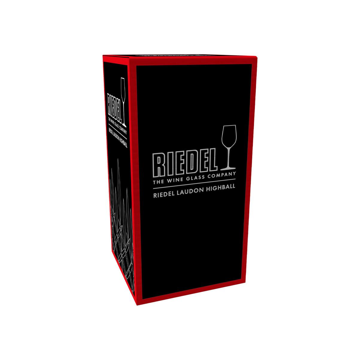 HIGHBALL LONGDRINKGLAS Laudon Türkis-Gelb 395 ml - Türkis/Gelb, Glas (0.395L) - Riedel