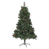 WEIHNACHTSBAUM 180 cm Grün Jacinto - Grün, Kunststoff (180cm) - Beliani