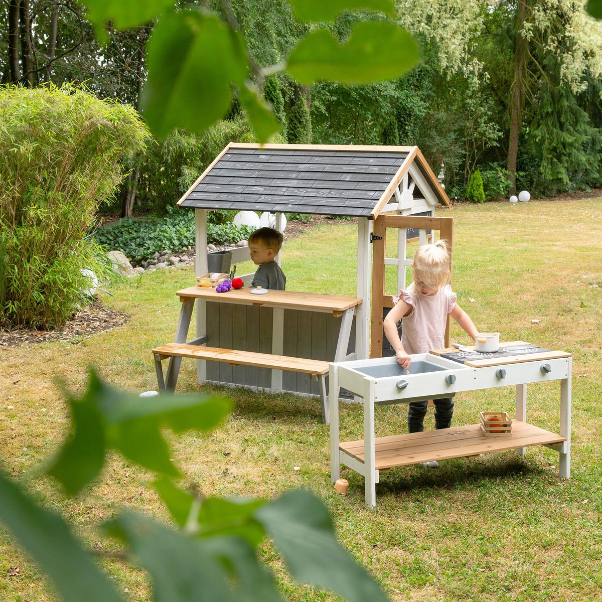 SPIELHAUS - Multicolor, Holz (111/133.5/105.5cm) - Roba