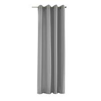VORHANG PALERMO HxB 145x140 cm Grau - Grau, Textil (140/145/1cm) - Gardinenbox