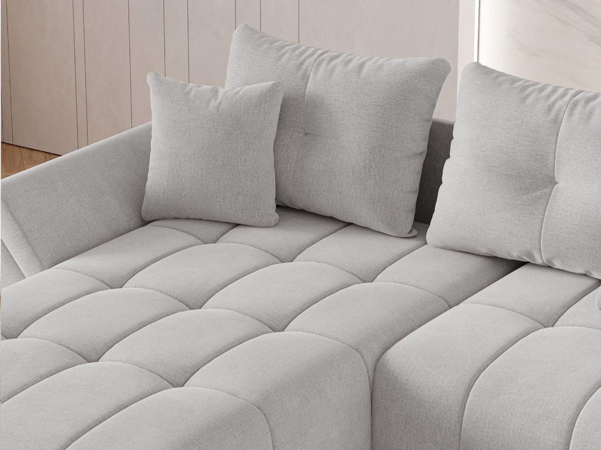 ECKSOFA Decor Grau - Grau, Holz/Textil (263/190cm) - Graingold