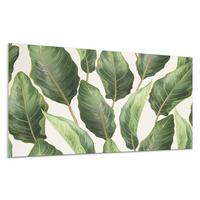 WANDPANEEL 10x 40x20 cm selbstklebend Tropica - Grün, Kunststoff (20/1.6/40cm) - Wallfluent