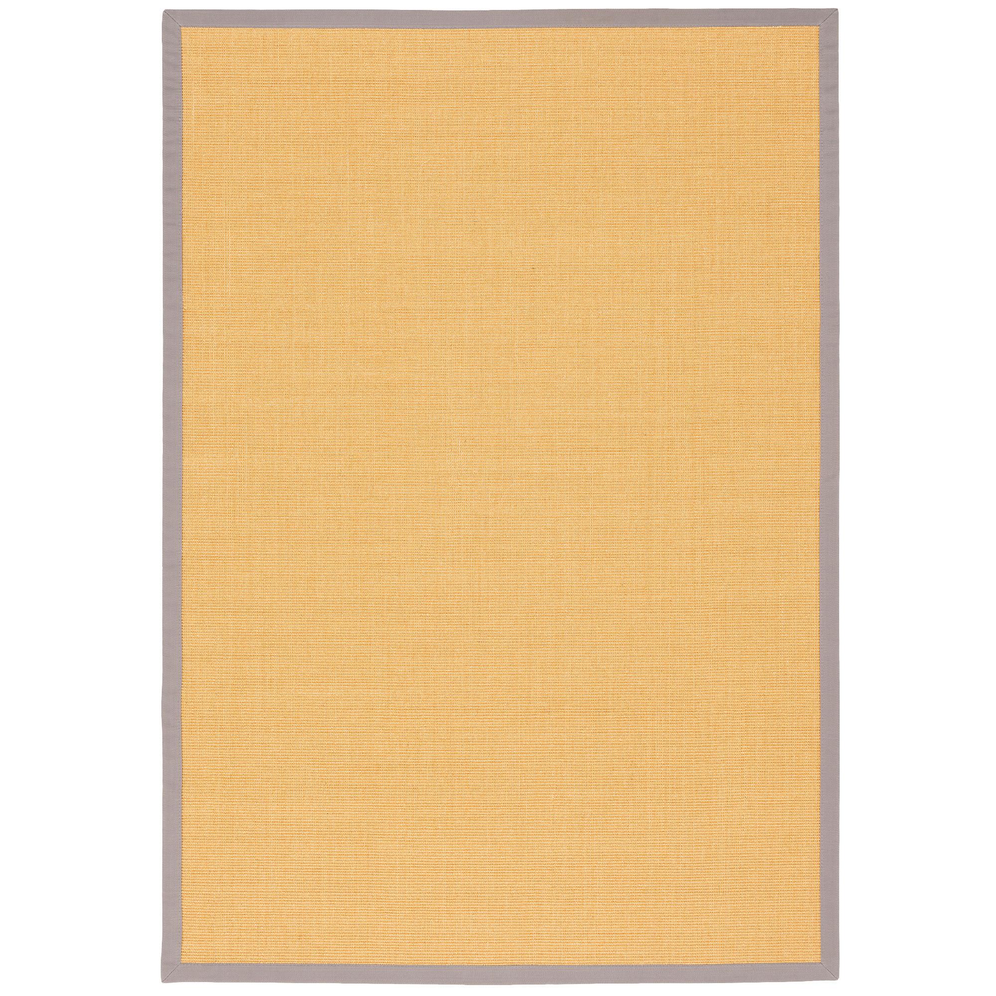 SISALTEPPICH NATURA KLASSISCH MIT BORDÜRE - Goldfarben, Textil (200/250cm) - Pergamon