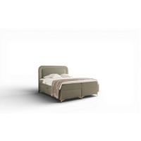 BOXBETT Willow - Grün, Holzwerkstoff/Textil (180/200cm) - Fun Möbel