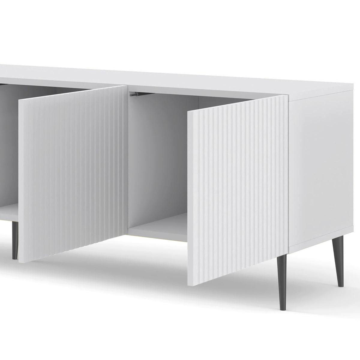 TV-MÖBEL Philaé Weiß - Weiß, Holzwerkstoff (200/56/42cm) - Petits-meubles