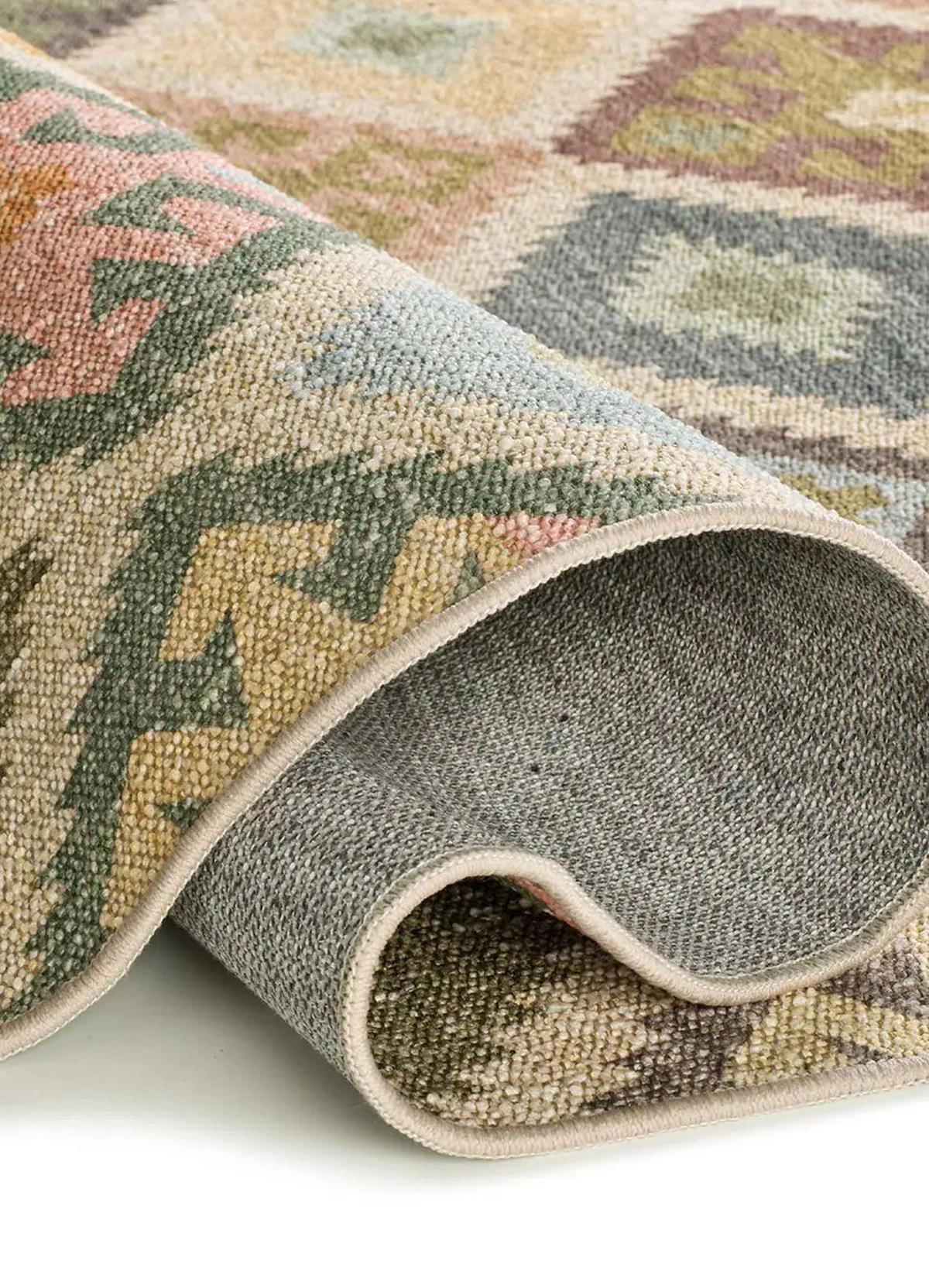 FLACHGEWEBETEPPICH Mehrfarbig Serak 120/170 cm - Multicolor, Textil (120/170cm) - Atticgo