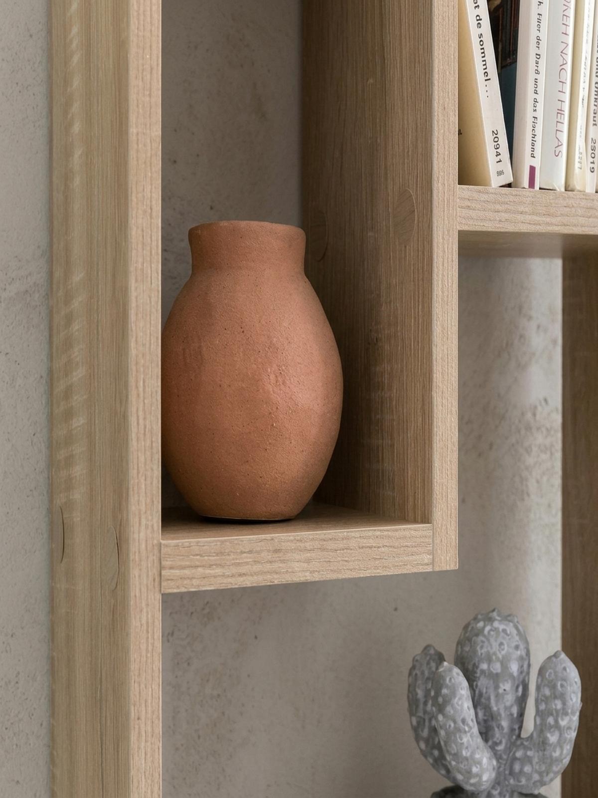 WANDREGAL ITTER Spanplatte Freischwebend Modern, Beige 36x15x90 cm - Beige, Holz (36/90/15cm) - KADIMA DESIGN