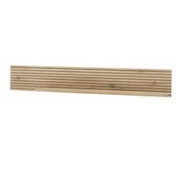 WANDBOARD naturfarben Eiche, Wandregal 150 cm - Eichefarben, Holzwerkstoff (150/22/21cm) - Furn.Design