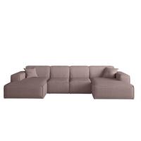 WOHNLANDSCHAFT Celes Premium Xs Scala - Lila, Holzwerkstoff/Textil (342/73/165cm) - Fun Möbel