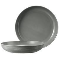 FOODBOWL Terra Perlgrau ø 28,4 cm 2er Set - Grau, Keramik (28.4cm) - Seltmann Weiden