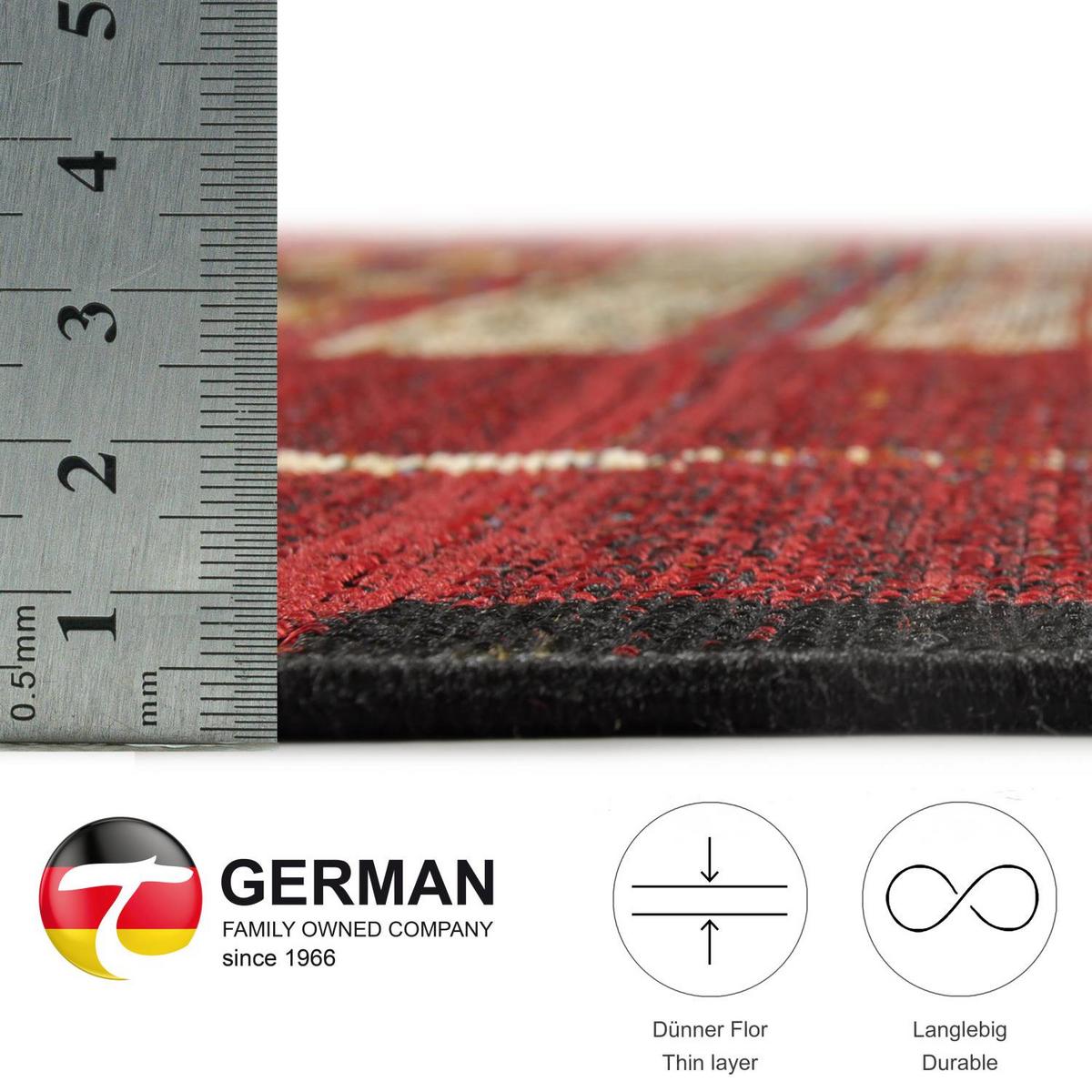 OUTDOORTEPPICH Aurora 300x400 cm - Rot, Textil (300/400cm) - Gino Falcone