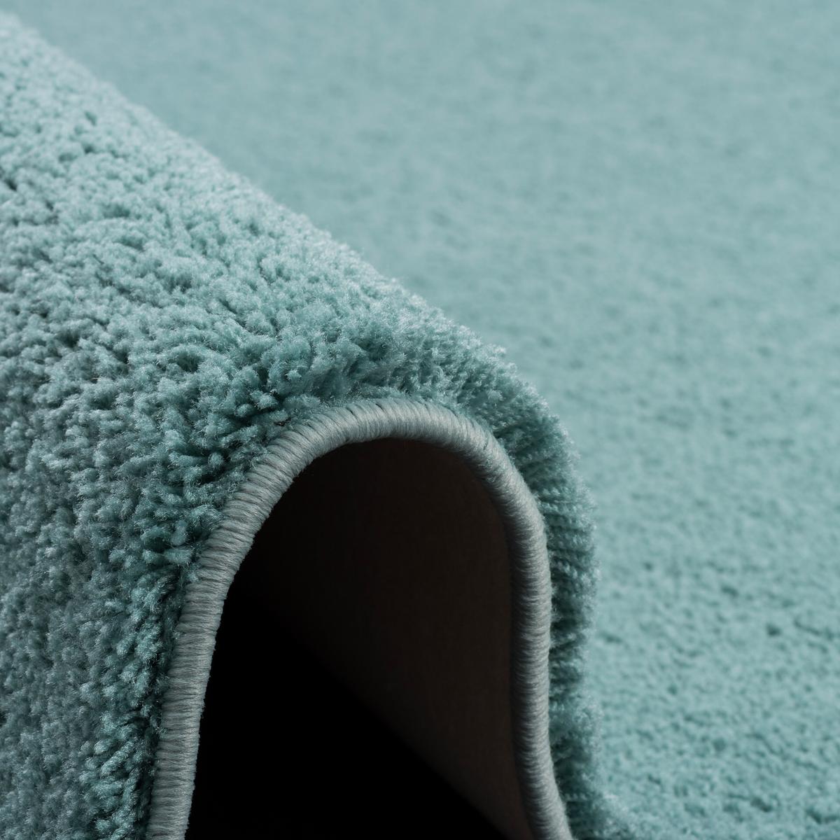 HOCHFLOR SHAGGY LÄUFER TEPPICH PALACE - Mintgrün, Textil (80/160cm) - Snapstyle