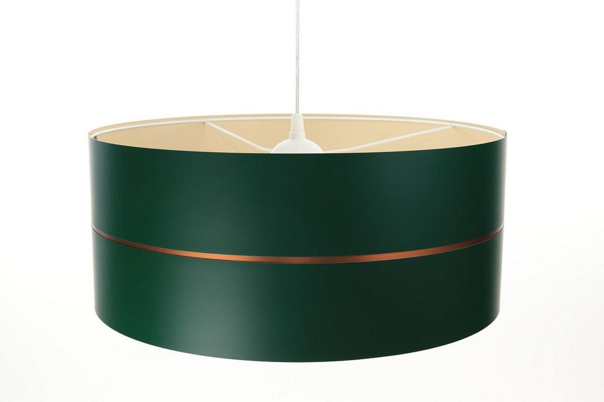 HÄNGELEUCHTE Grün 60/21 cm - Beige/Grün, Kunststoff (60/1.1/21cm) - ONZENO