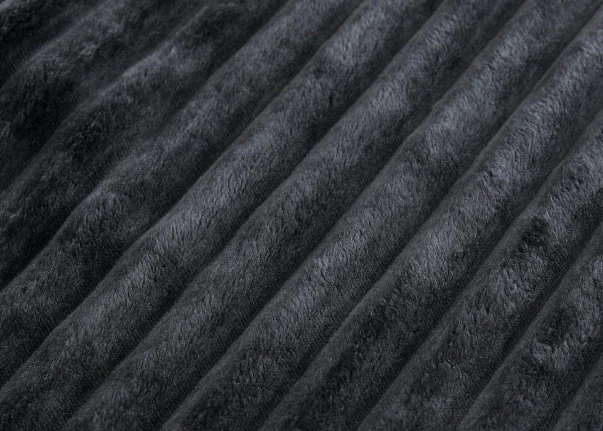 SOFA-GARNITUR Dunkelgrau - Dunkelgrau, Textil (276/58/154cm) - MCW