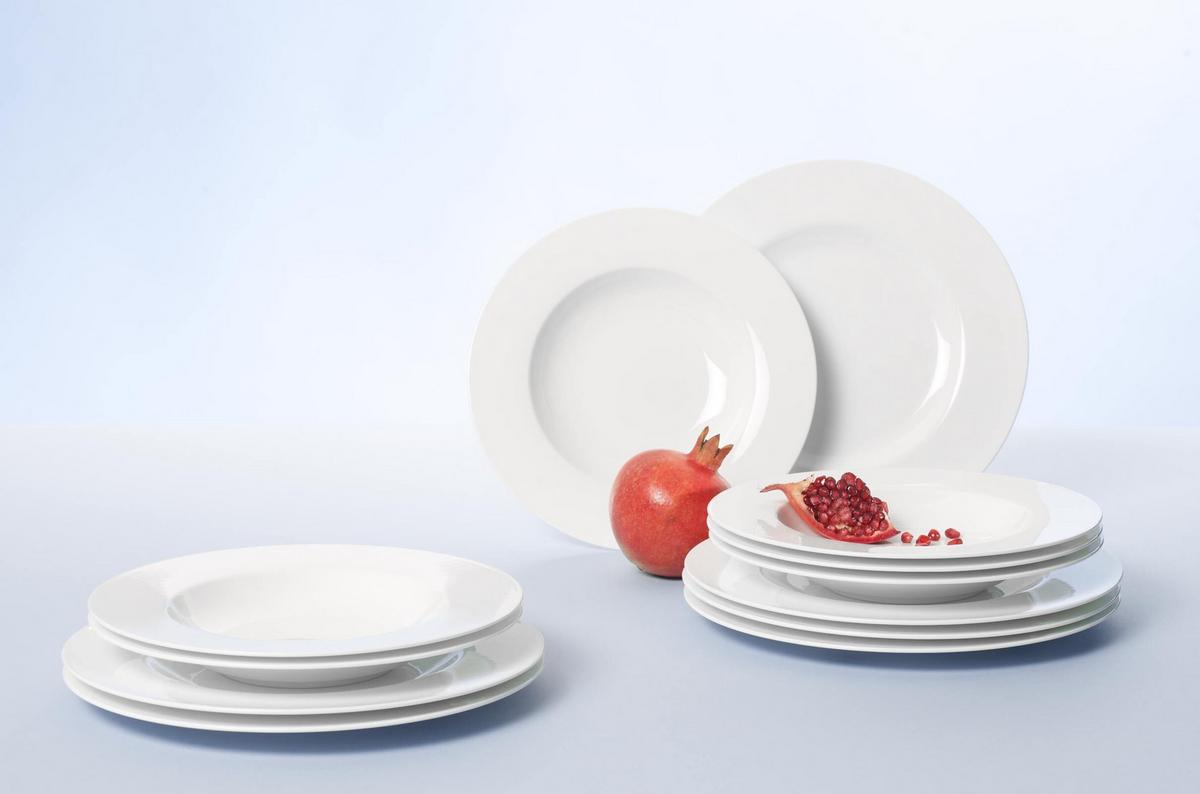 TAFEL-SET Royal weiß 12-tlg. - Weiß, Keramik (33/20/35cm) - Villeroy & Boch