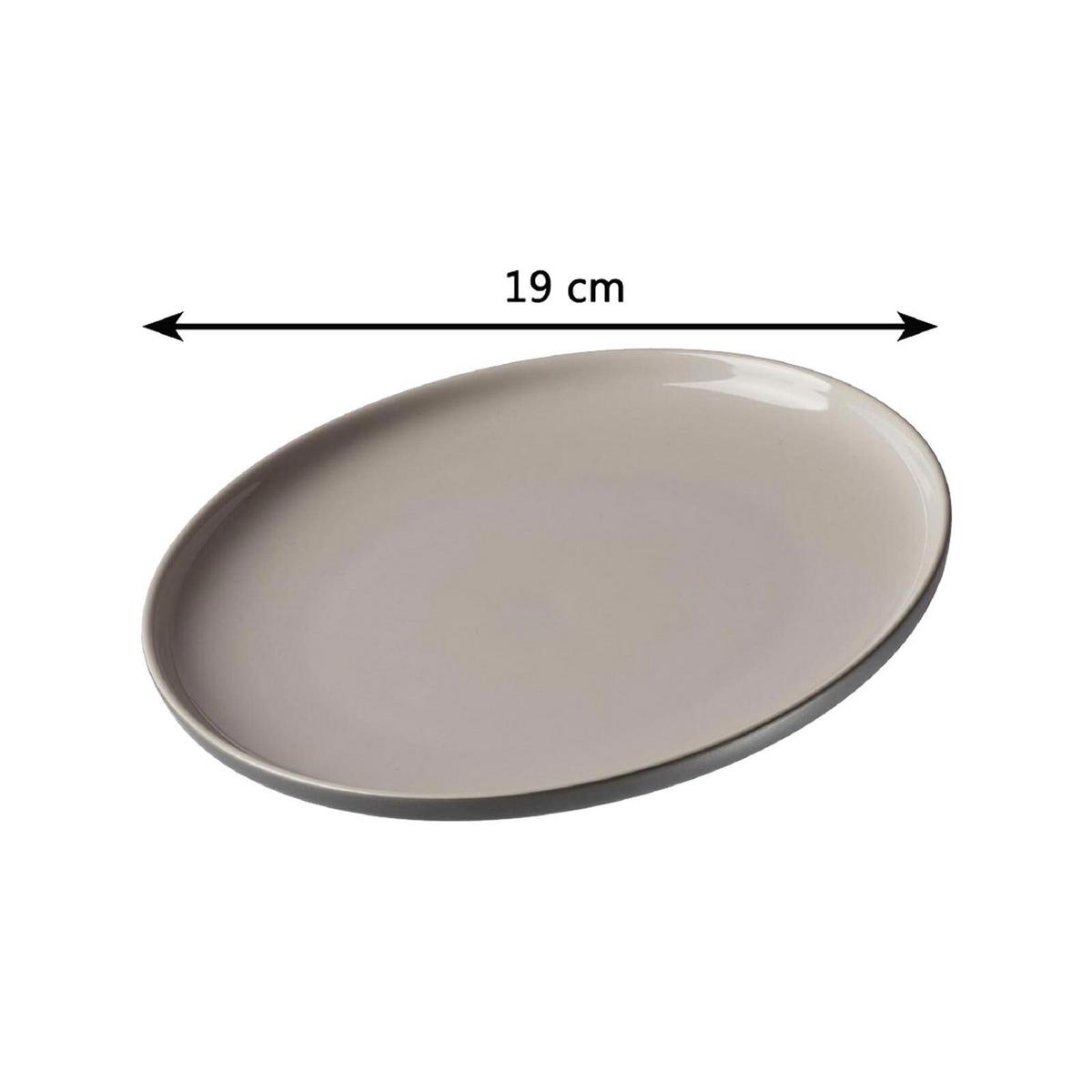 FRÜHSTÜCKSSET Jasper Grau 16-tlg. - Grau, Keramik (2/2/2cm) - Ritzenhoff Breker