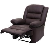 RELAXSESSEL Braun - Braun, Leder (87/101/150cm) - MCW