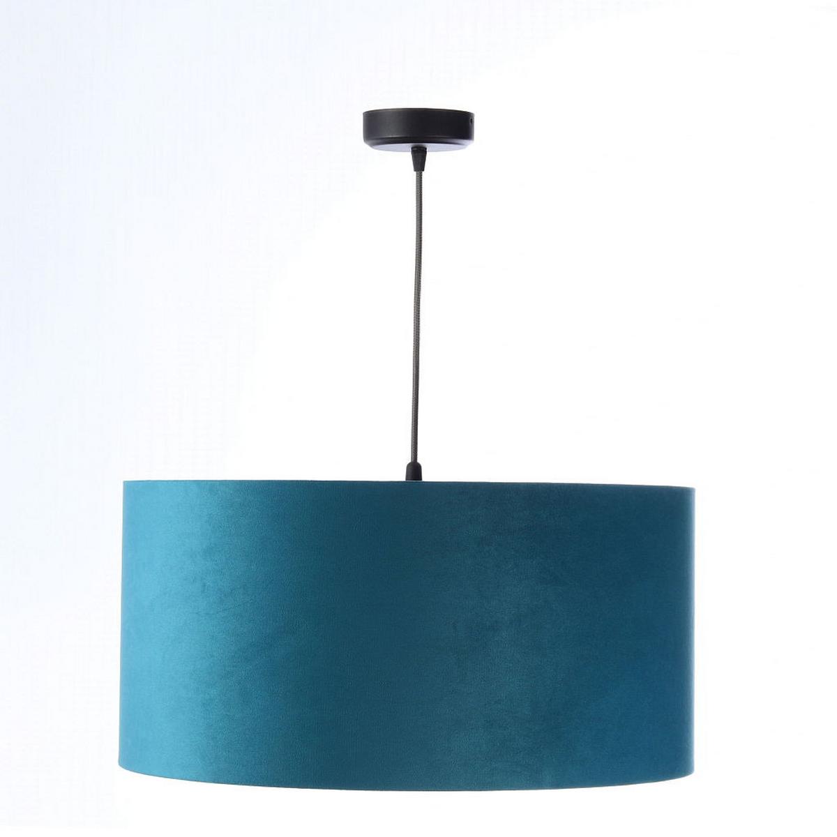 HÄNGELEUCHTE Gold 50/25 cm - Türkis/Goldfarben, Kunststoff (50/0.8/25cm) - ONZENO