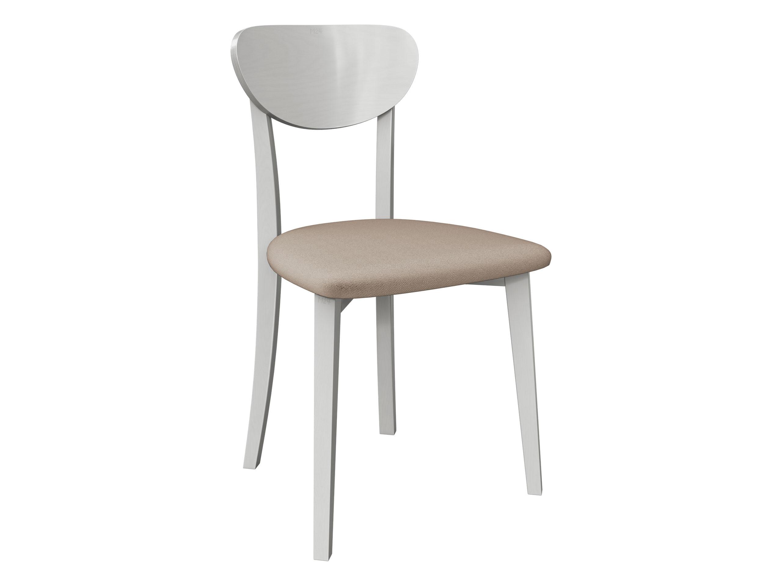 ESSZIMMERSTUHL Hugo VII - Beige/Weiß, Holz/Textil (47/86/48cm) - MIRJAN24