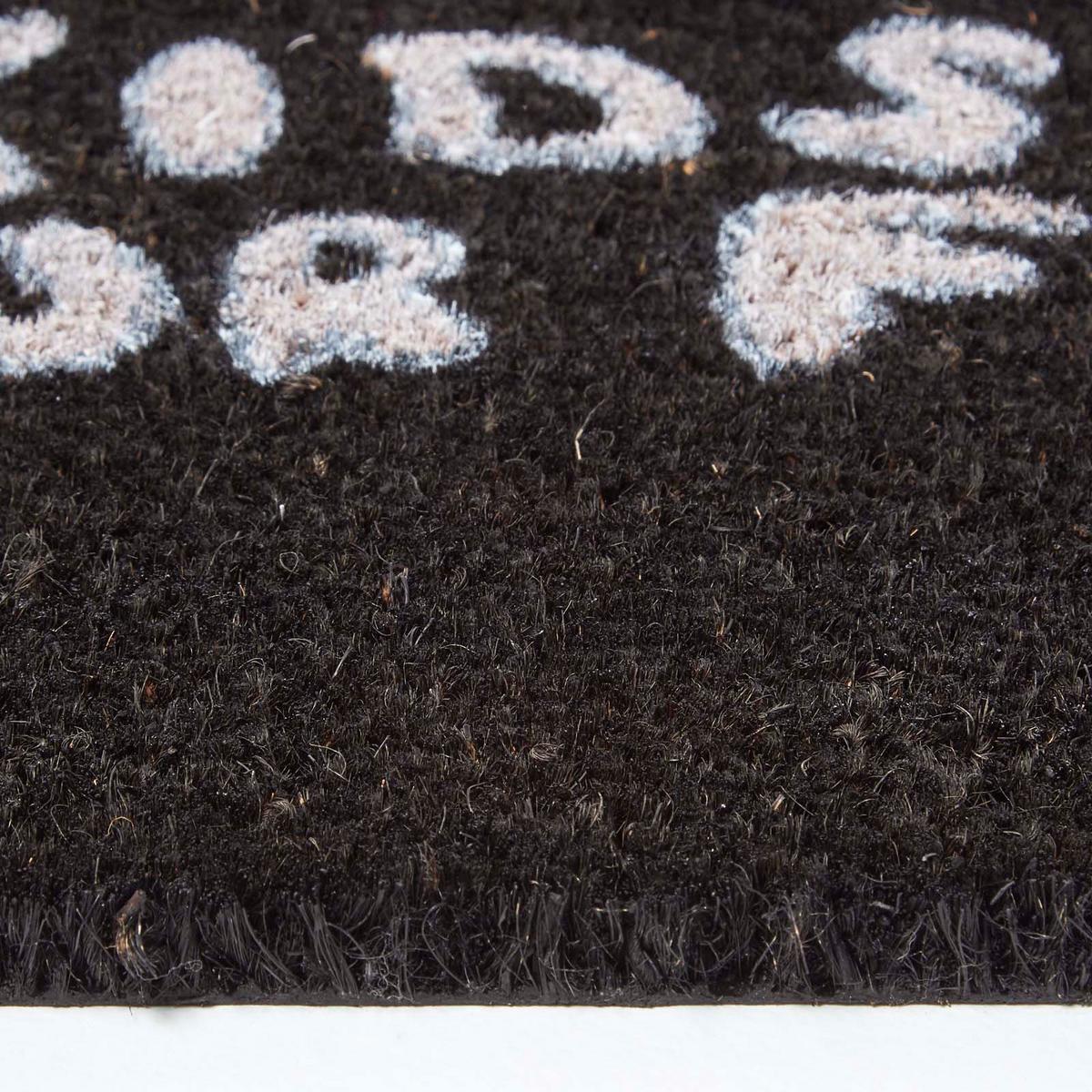 FUSSMATTE Vier Pfoten, Kokosfaser 40/70 cm - Naturfarben, Naturmaterialien (40/70cm) - Homescapes