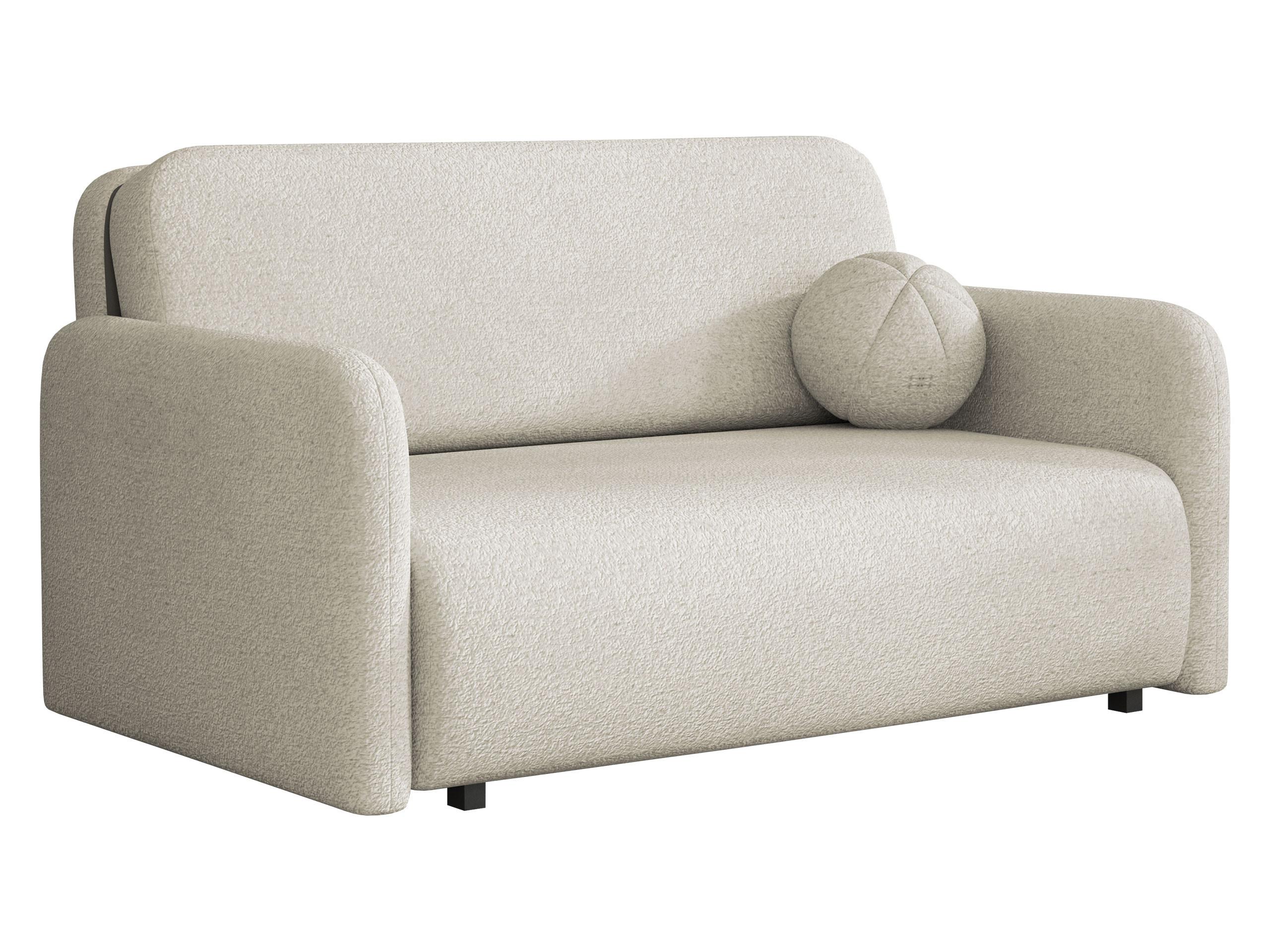SCHLAFSOFA Viva Sun III - Beige/Schwarz, Holz/Textil (150/85/103cm) - MIRJAN24