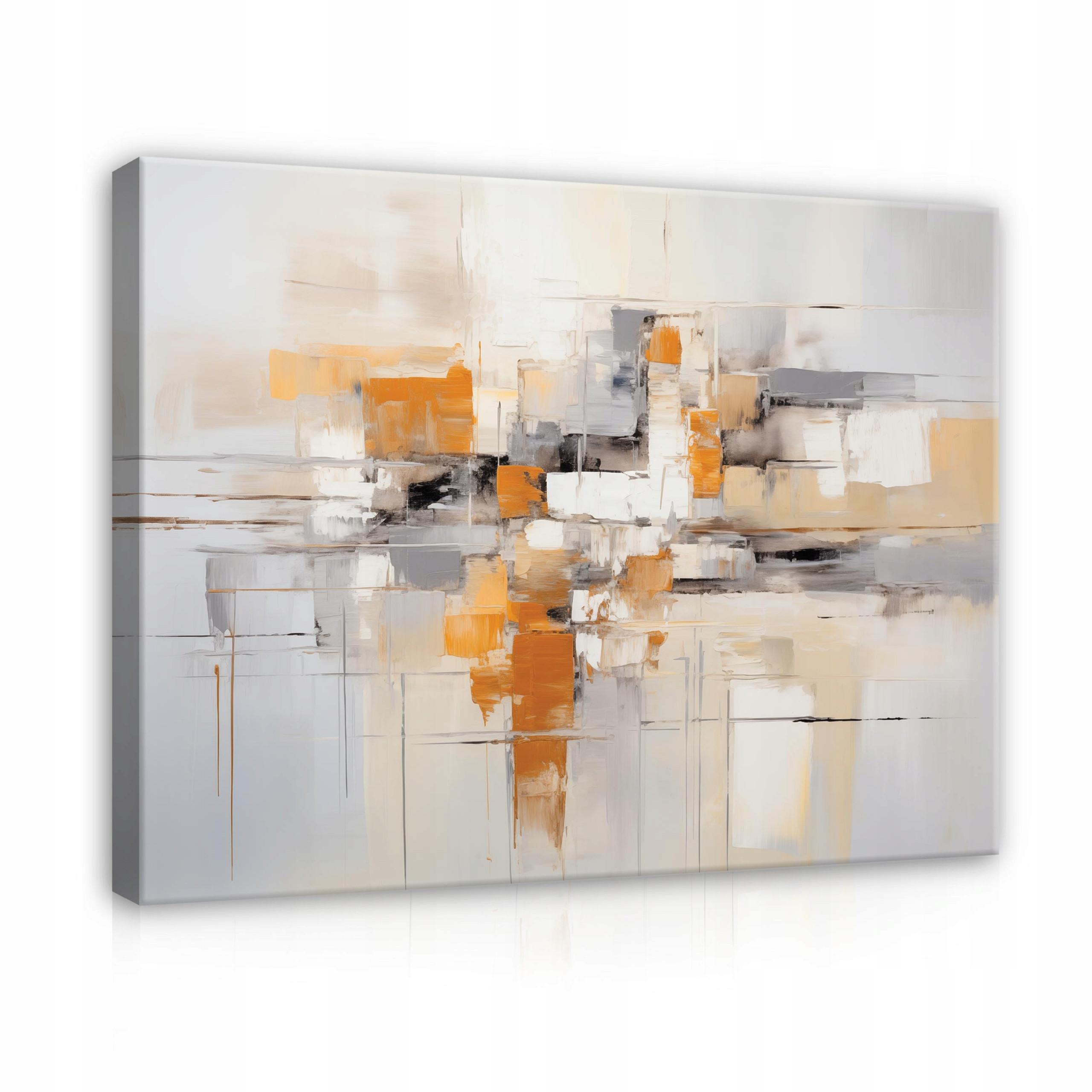 LEINWANDBILD Abstrakt Loft 60x40 - Multicolor, Holzwerkstoff (60/40cm) - Wallarena