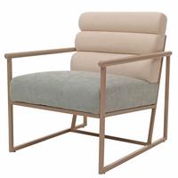 LOUNGE-SESSEL Blau - Blau, Textil (64/78/74cm) - MCW