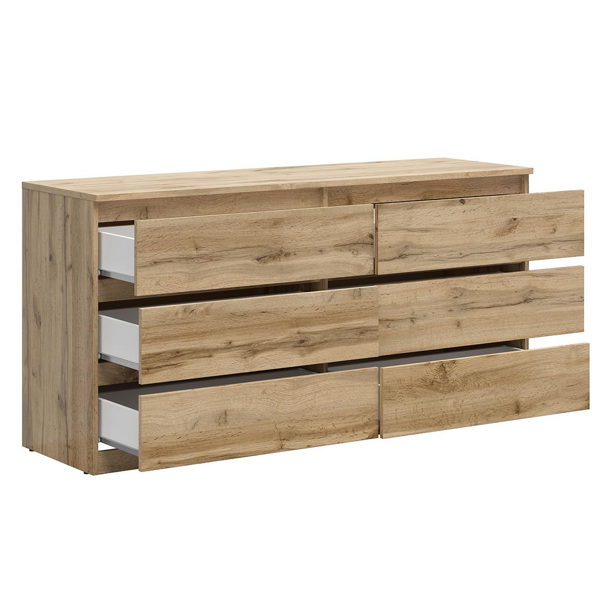 KOMMODE Edwin Holz - Braun, Holzwerkstoff (150/75/45cm) - Petits-meubles