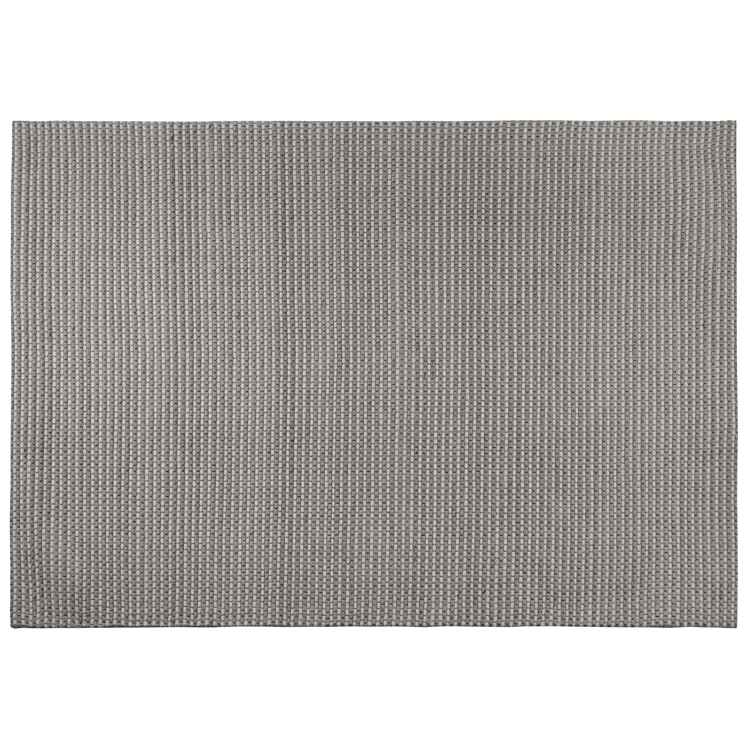 KURZFLOR-TEPPICH Kilis 230/160 cm - Grau, Textil (160/230cm) - Beliani