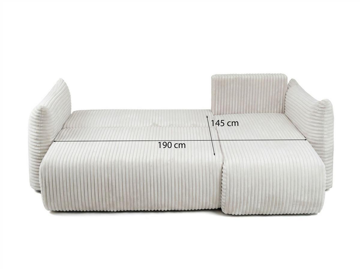ECKSOFA Mailand Xs Mit Schlaffunktion - Dunkelgrau, Holzwerkstoff/Textil (226/154cm) - Fun Möbel
