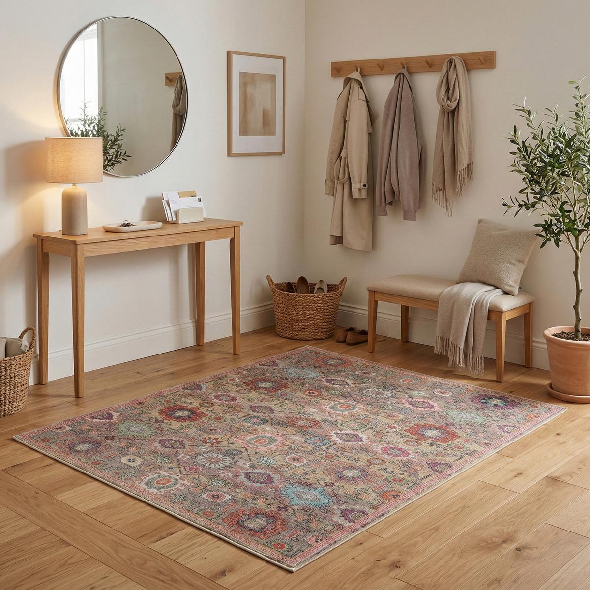 INDOOR OUTDOOR TEPPICH LAGOS VINTAGE - Beige, Textil (200/290cm) - Pergamon