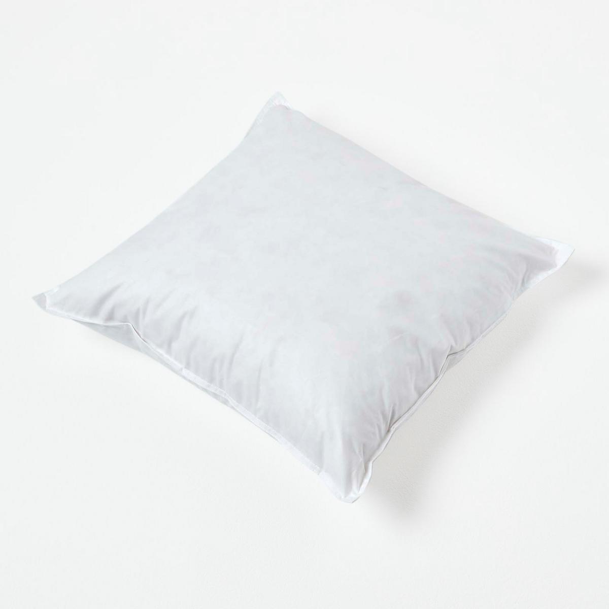 FÜLLKISSEN 40/40 cm – Enten-Daunen - Weiß, Textil (40/40cm) - Homescapes