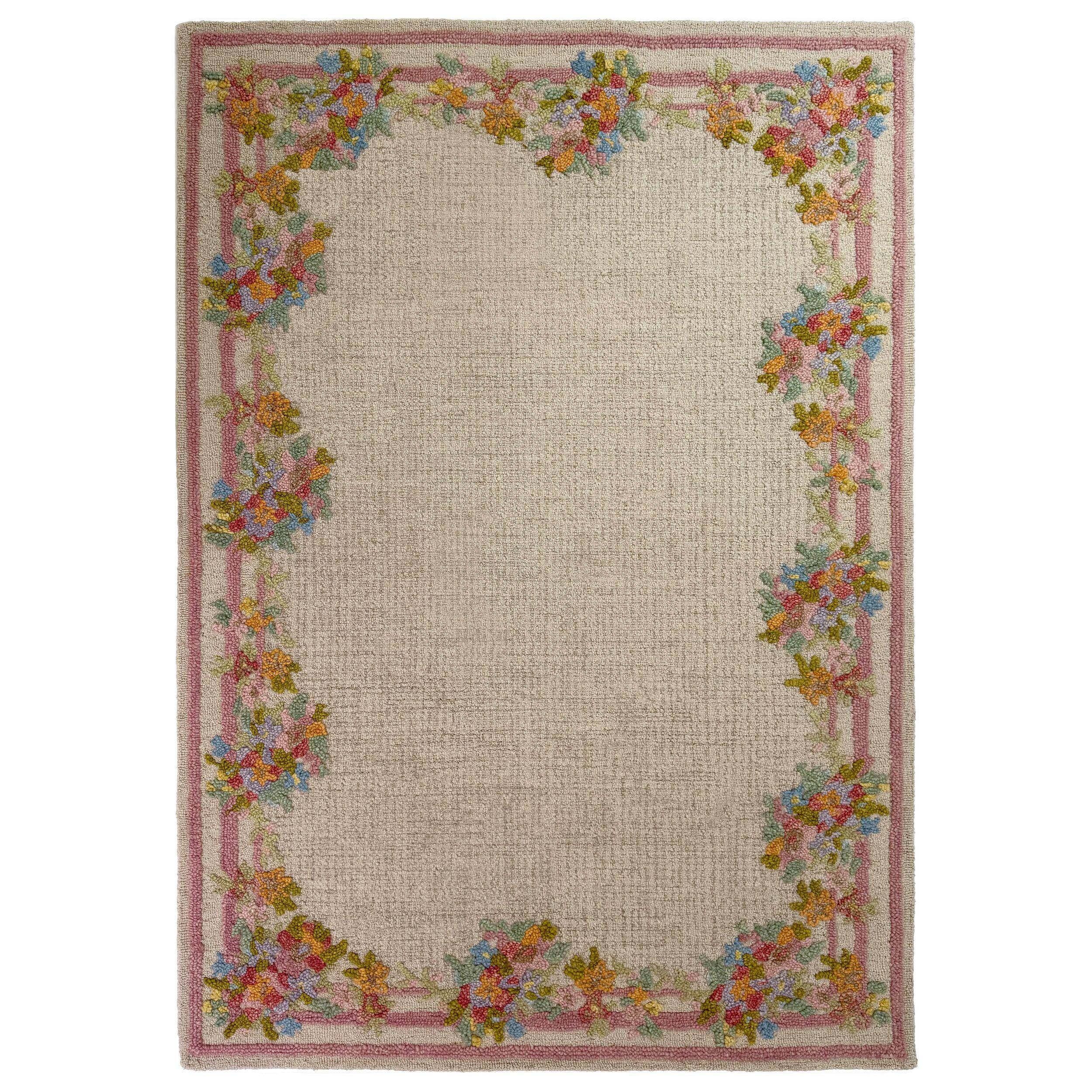 WOLLTEPPICH DAISY, floral, Bunt, 200 x 300 cm - Multicolor, Textil (200/300cm) - KADIMA DESIGN